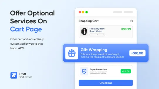 Kraft ‑ Cart Extras screenshot