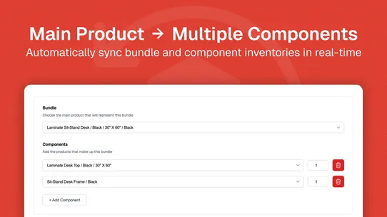 StockSync ‑ Multi‑SKU Products screenshot
