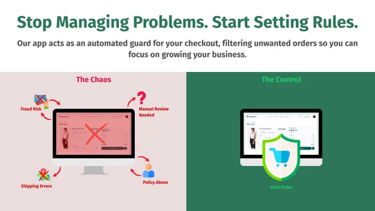 Validify Checkout Guard screenshot
