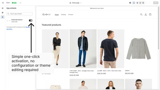 Catamode AI Search &amp; Discovery screenshot