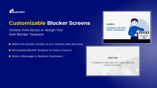 Blaze Block Countries screenshot