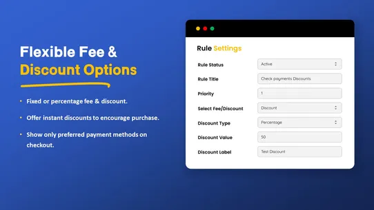 PayFee‑Payment Method Discount screenshot