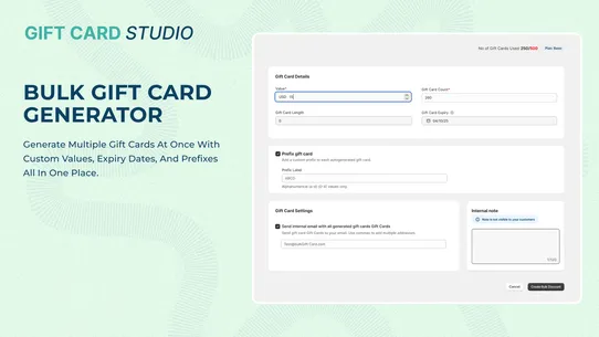 Gift Card Studio screenshot