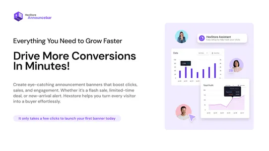 Hexstore ‑ Announce Bar screenshot