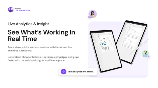 Hexstore ‑ Announce Bar screenshot