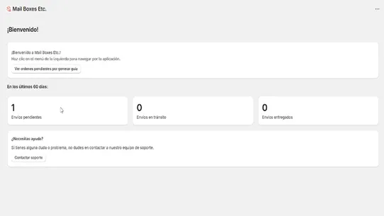 MBE Connect screenshot