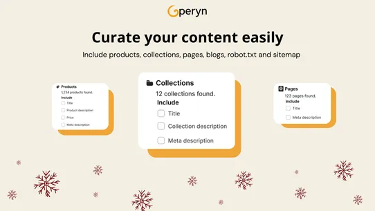 Operyn: llms.txt AEO optimizer screenshot