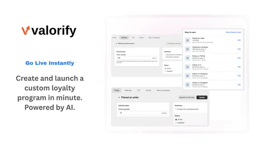 Valorify :  Loyalty Rewards screenshot