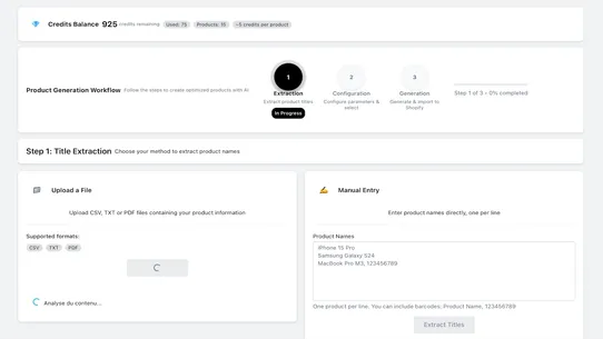 Textify ‑ From File to Product screenshot