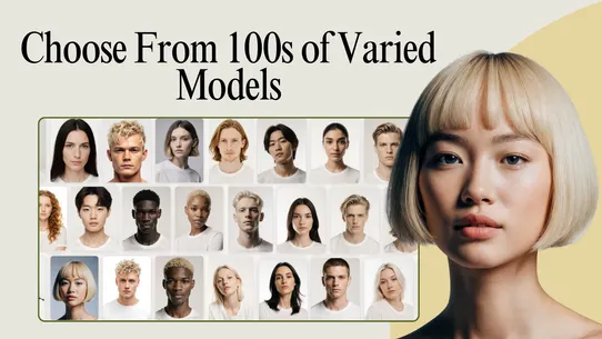 Attired: AI Model Photoshoot screenshot