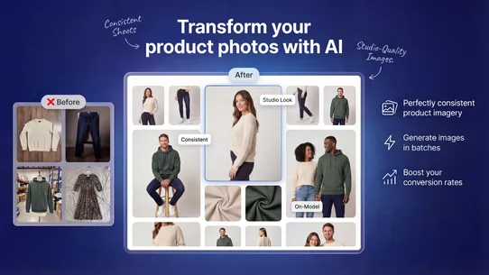Attired: AI Models &amp; Photos screenshot