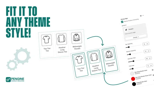 Pengine Product Grouping screenshot