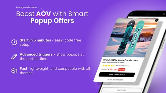 BA — Not Another Popup Upsell screenshot