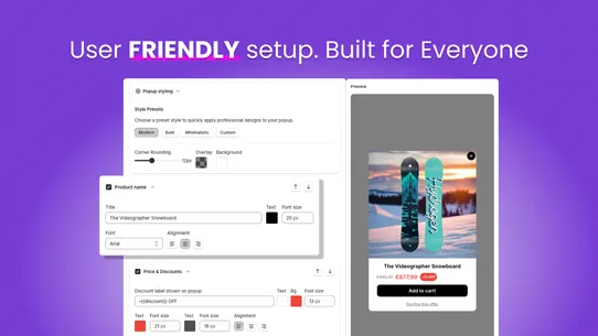 BA — Not Another Popup Upsell screenshot