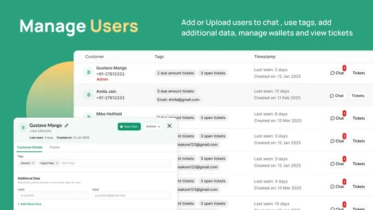 Flowcart Whatsapp Chat+AI+CRM screenshot