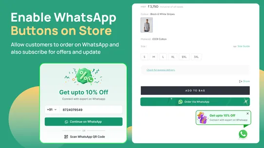Flowcart Whatsapp Chat+AI+CRM screenshot
