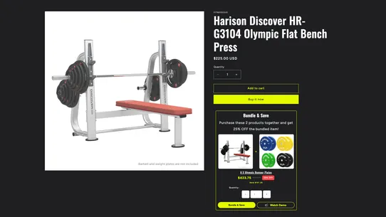 Optizen Video Upsell &amp; Bundles screenshot