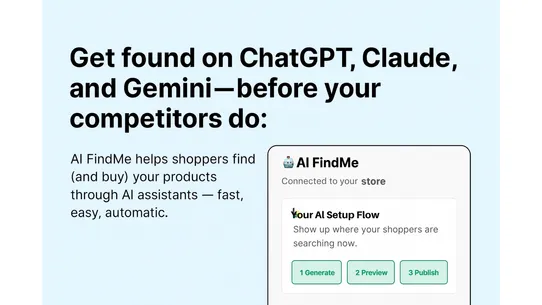 AI FindMe screenshot