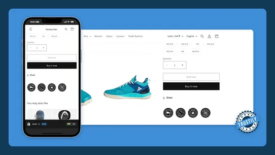 Trustily ‑ Trust Seal Badge screenshot