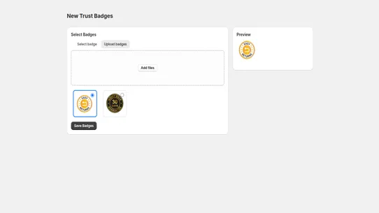 Trustily ‑ Trust Seal Badge screenshot