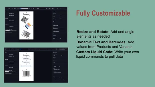 EmissarySKU Label Generator screenshot