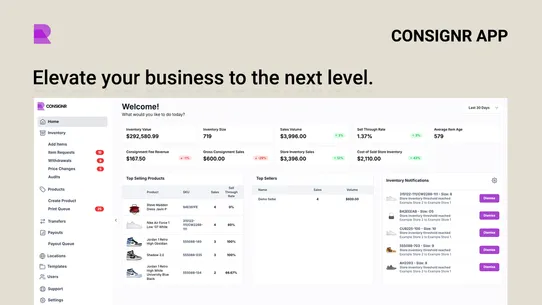 ConsignR screenshot