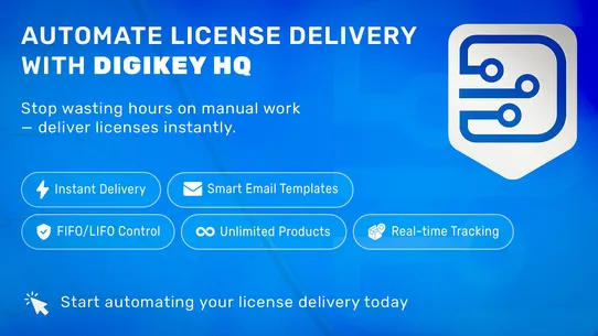 DigiKey HQ ‑ Instant Delivery screenshot