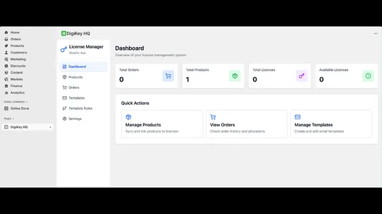 DigiKey HQ ‑ Instant Delivery screenshot