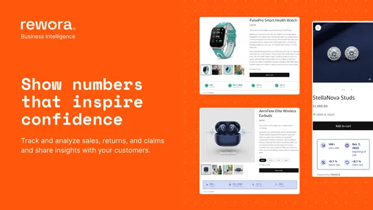 Rewora Purchase &amp; Return Stats screenshot