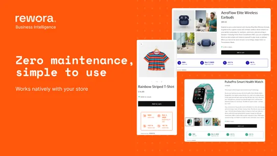Rewora Purchase &amp; Return Stats screenshot