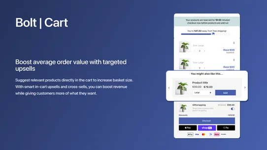 Bolt | Cart screenshot