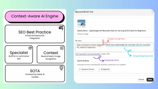 Max AI: Alt Text Optimizer screenshot