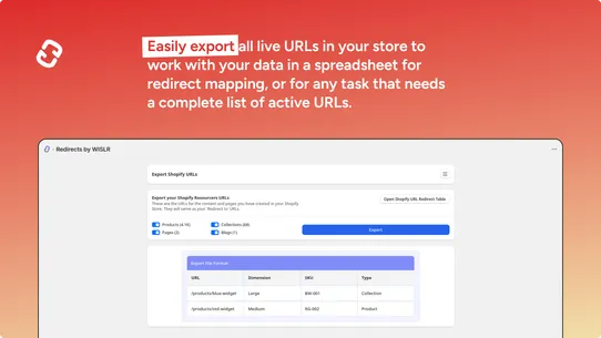 Redirects by WISLR screenshot