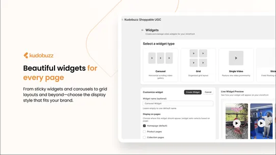 Kudobuzz : Shoppable UGC screenshot