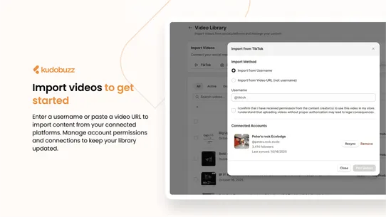 Kudobuzz : Shoppable UGC screenshot