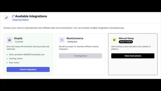 Affilinkr screenshot
