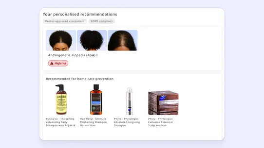 iHairium – AI Hair Analysis screenshot