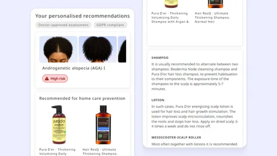 iHairium – AI Hair Analysis screenshot