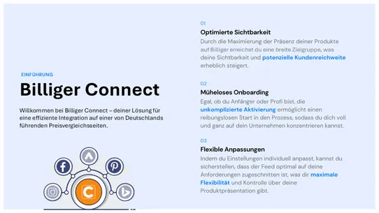 Billiger Connect screenshot