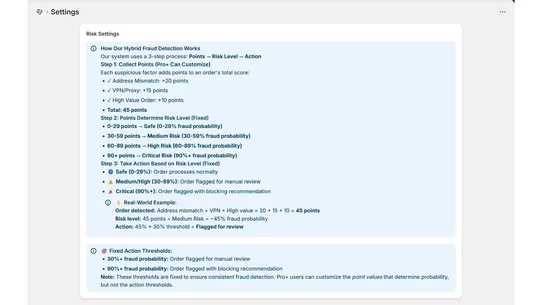 Chargeback Shield Blocker screenshot