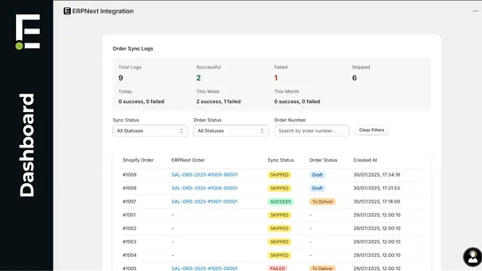 ERPNext Integration TM screenshot