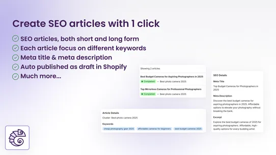 Kamoo AI AutoBlogger screenshot