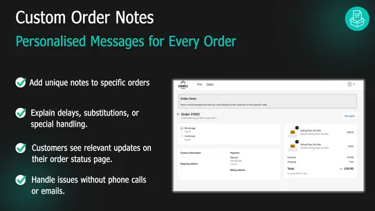 StatusNotes screenshot