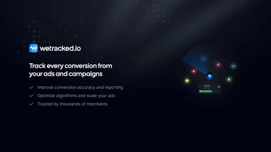 wetracked.io Connect screenshot