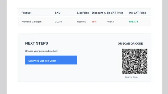 Estollo’s Price List Generator screenshot