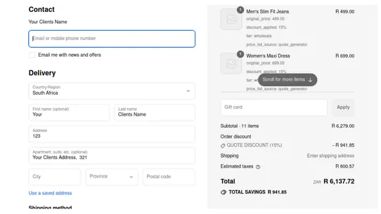 Estollo’s Price List Generator screenshot