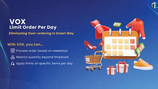 VOX Limit Orders Per Day screenshot