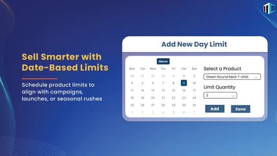VOX Limit Orders Per Day screenshot