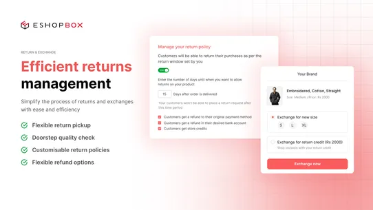 Eshopbox Shipping screenshot
