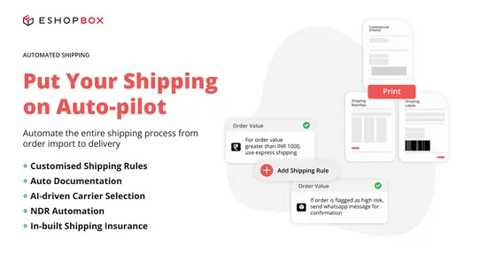 Eshopbox Shipping screenshot